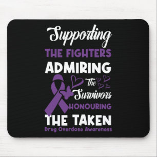 Fighters Honouring Taken Drug Overdose Awareness 4 Mouse Mat