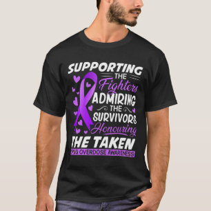 Fighters Honouring Taken Overdose Awareness T-Shirt