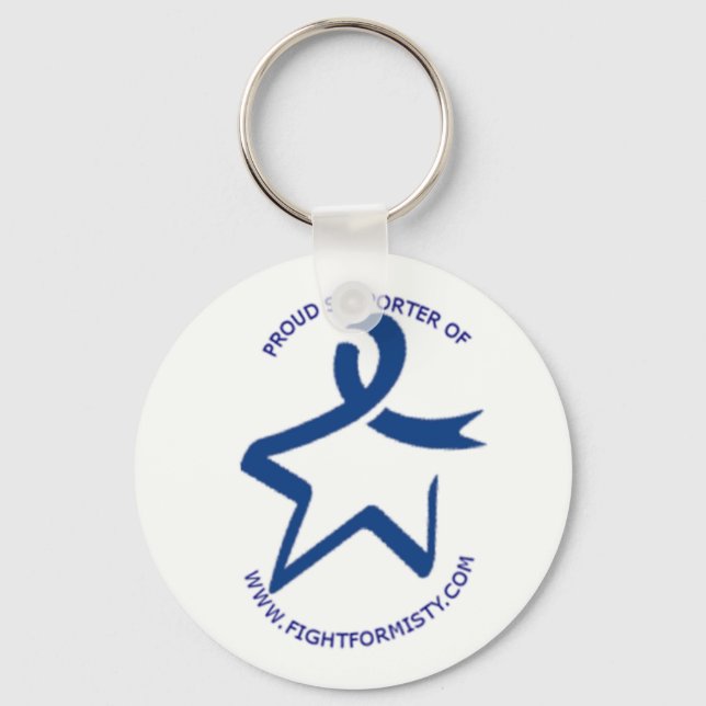 FightForMisty.com Keychain (Front)