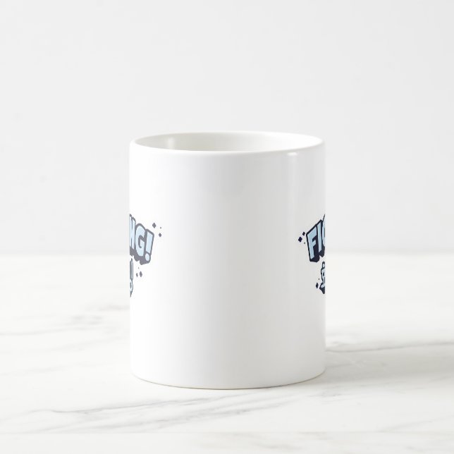FIGHTING 화이팅 - Korean Hangul Coffee Mug (Center)