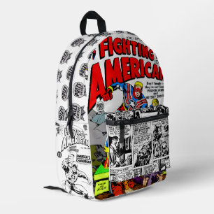 'Fighting American' Retro Comics Backpack
