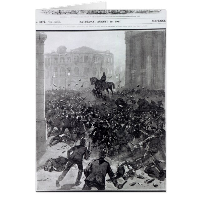 Fighting at the Liverpool General Transport (Front)