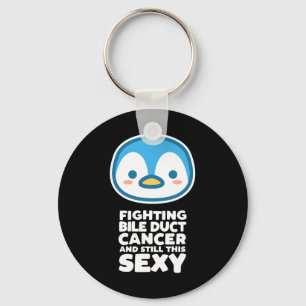Fighting Bile Duct Cancer Still This Y Quote Pengu Key Ring