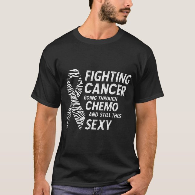 Fighting Cancer Carcinoid Cancer Awareness T-Shirt (Front)