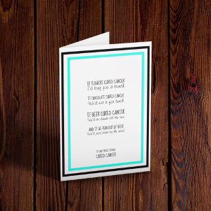 Fighting Cancer Support  Card