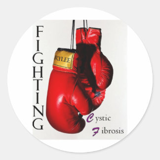 Fighting CF Ry Classic Round Sticker