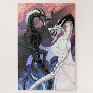 Fighting Dragons Jigsaw Puzzle