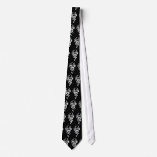 Fighting Dragons Unisex Tie