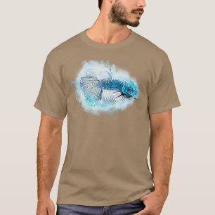 Fighting Fish Halfmoon Betta splendens 2 T-Shirt