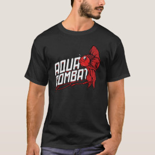 Fighting Fish Siamese Aqua Combat T-Shirt