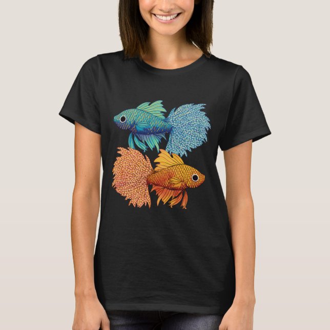 Fighting Fish T-Shirt (Front)
