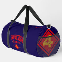 Fighting Fourth - 4th Marine Division Blue Custom