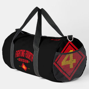 Fighting Fourth - 4th Marine Division Custom Duffle Bag