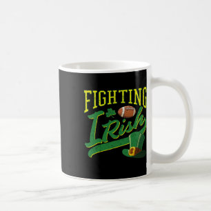 Fighting Irish Footbyll Vintage For Kids Men Famil Coffee Mug