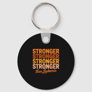Fighting leukaemia cancer ribbon leukaemia support key ring