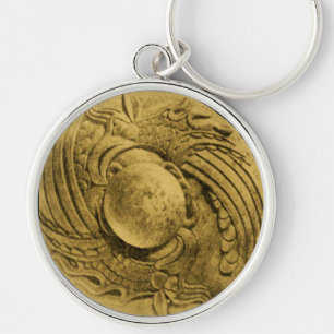 FIGHTING OF GRYPHONS KEY RING