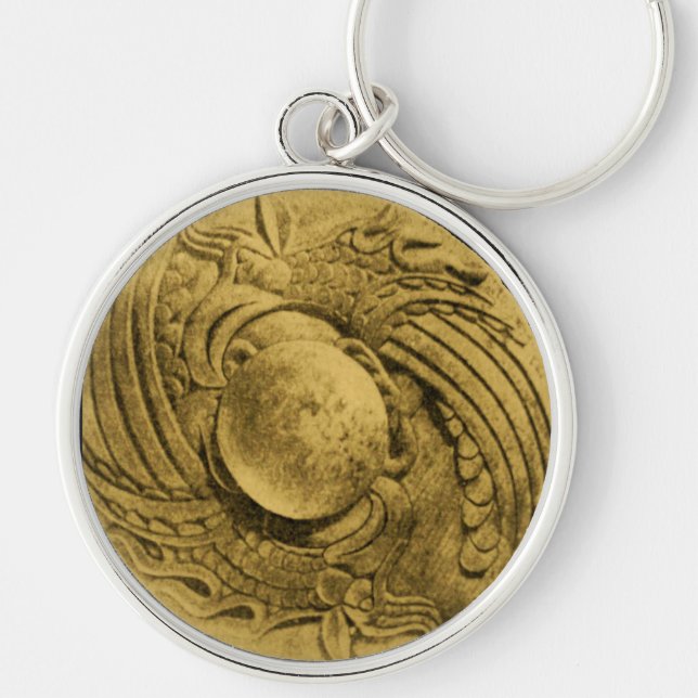 FIGHTING OF GRYPHONS KEY RING (Front)