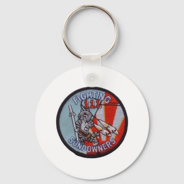 FIGHTING SUNDOWNERS VF-111 KEY RING (Front)