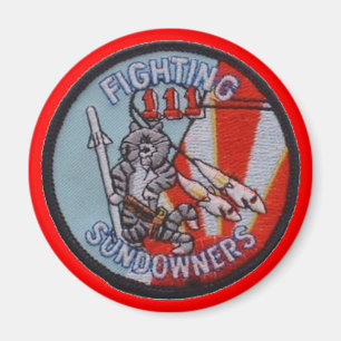 FIGHTING SUNDOWNERS VF-111 MAGNET