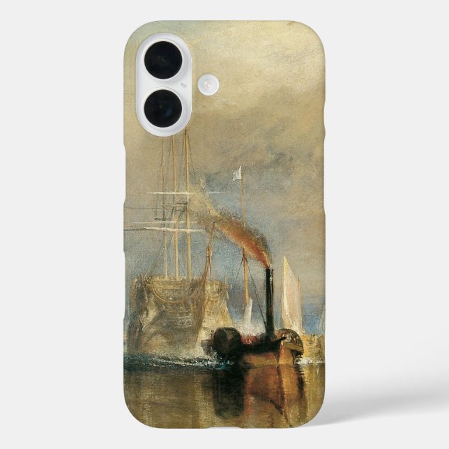 Fighting Temeraire by Joseph Turner, Maritime Art Case-Mate iPhone Case (Back)