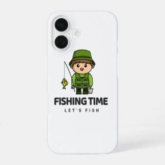 Fighting Time – Let’s Fish iPhone Case