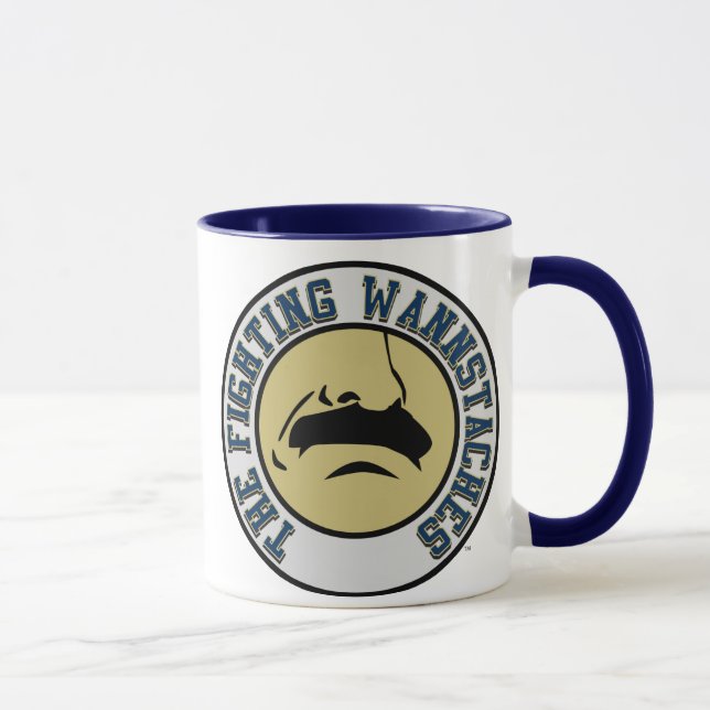 Fighting Wannstaches Large Mug (Right)