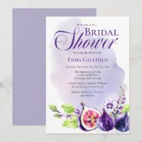 Figs Boho Purple | Peri Floral Bridal Shower