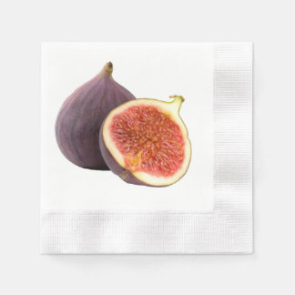 "Figs" design paper napkins