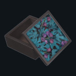 Figs Gift Box<br><div class="desc">Hand - painted watercolor figs with leaves,  seamless pattern</div>