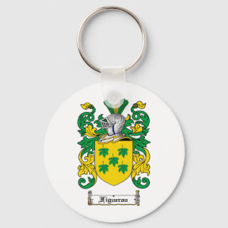 FIGUEROA FAMILY CREST -  FIGUEROA COAT OF ARMS KEY RING