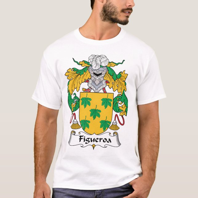 Figueroa Family Crest T-Shirt (Front)