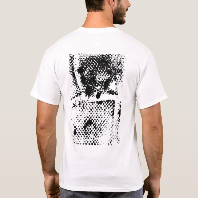 Figurative Abstract Front and Back T-Shirt (Back)
