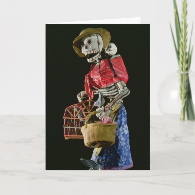 Figure for The Day of the Dead Card (Front)