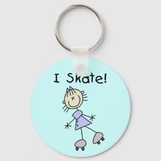 Figure I Skate Tshirts and Gifts Stick Key Ring