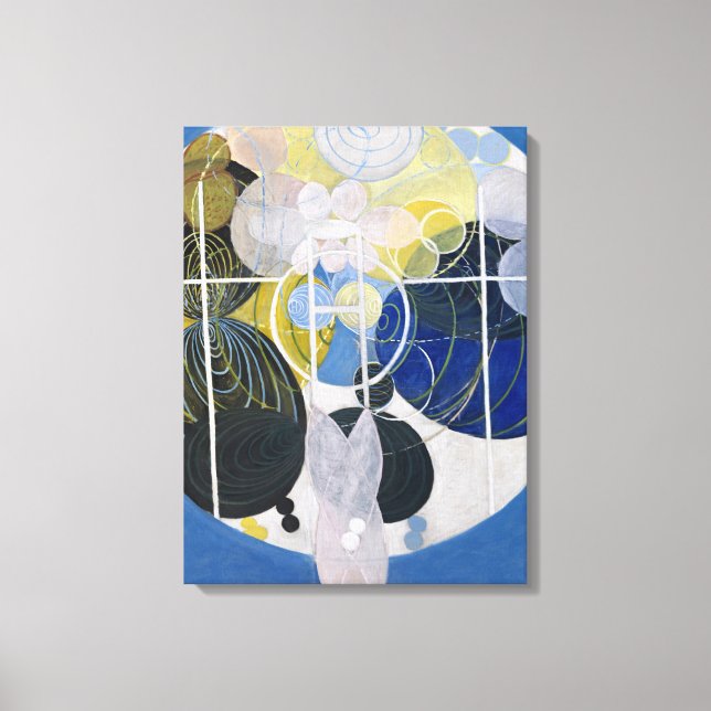 Figure No.5 by Hilma af Klint Canvas Print (Front)