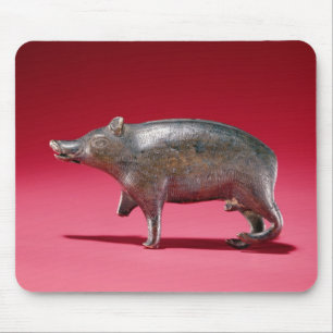 Figure of a Boar Mouse Mat