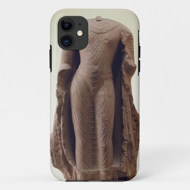 Figure of a standing Buddha, Jamalpur, Mathura (re Case-Mate iPhone Case (Back)