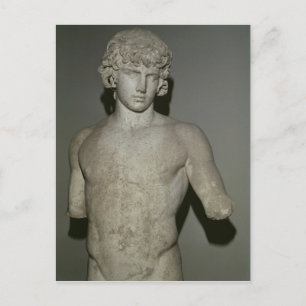 Figure of Antinous, after 130 AD Postcard