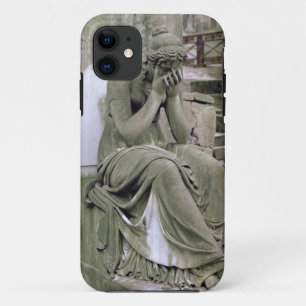 Figure of Grief, from the tomb of Pierre Gareau (d iPhone 11 Case