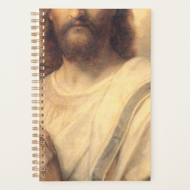 Figure Of Jesus Christ By Heinrich Hofmann Planner (Front)