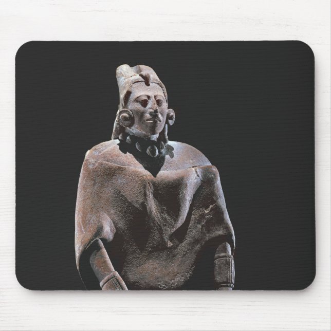 Figure of mayan seated king, from Isle ofJaina Mouse Mat (Front)