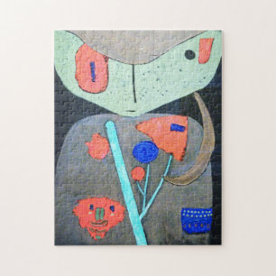 Figure of the Oriental Theater, Paul Klee Jigsaw Puzzle