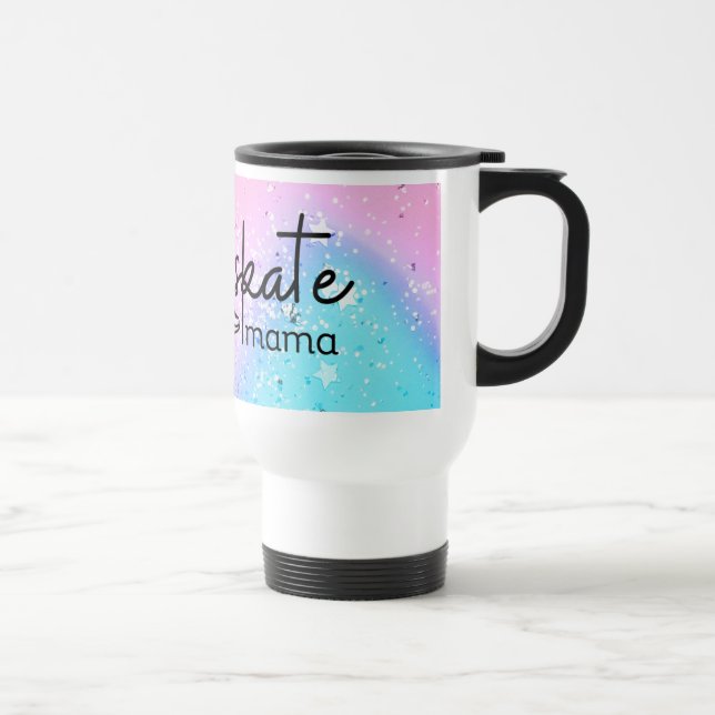 Figure Skate Mama Travel Mug  (Right)