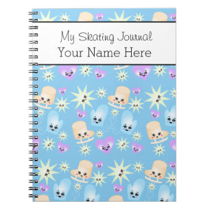 Figure Skate Notebook Journal