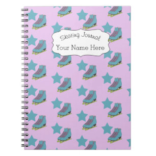 Figure Skate Notebook Journal