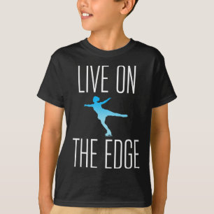 Figure Skater Gift Ice Skating Skates Gift  T-Shirt