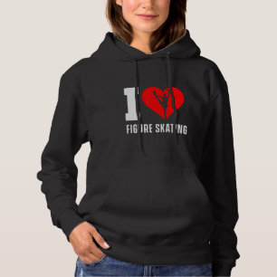 Figure Skater Ice Skating Skate Team 2 Hoodie