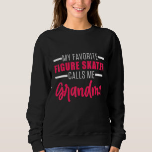 Figure Skater Ice Skating Skate Team 3 Sweatshirt