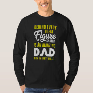 Figure Skater Ice Skating Skate Team   3 T-Shirt