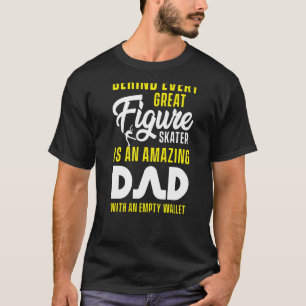 Figure Skater Ice Skating Skate Team 3 T-Shirt